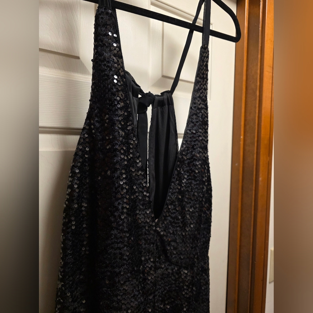 Hutch Sequins Halter Jumpsuit Size 3x - Picture 5 of 15
